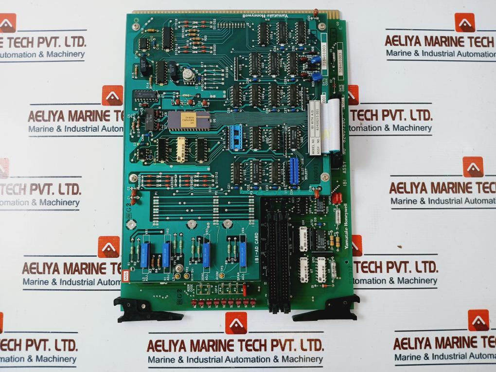 Yamatake-honeywell 82407390-001/ 82408215-001 Ibi-ad Pcb Card