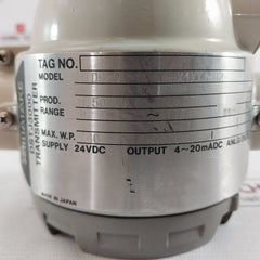 Yamatake-honeywell Dstj3000 Jtd920A-1A1A1-x1Xx1-u2 Transmitter 24Vdc 4-20 Madc
