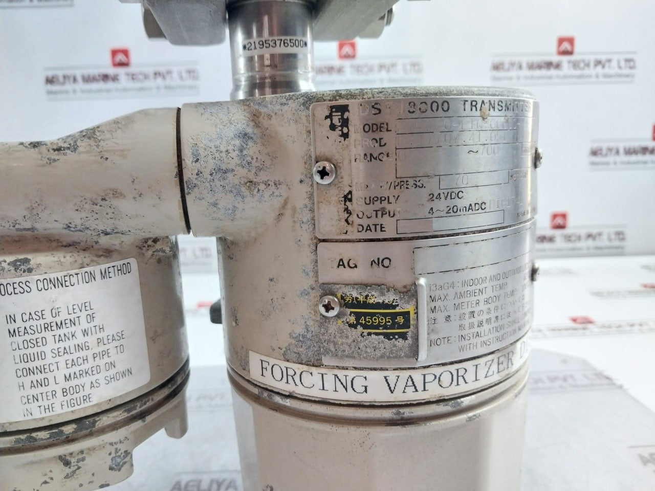 Yamatake-honeywell Dstj3000 Pressure Transmitter 4-20Madc 24Vdc 70 Kgf/Cm2 I3Ag4