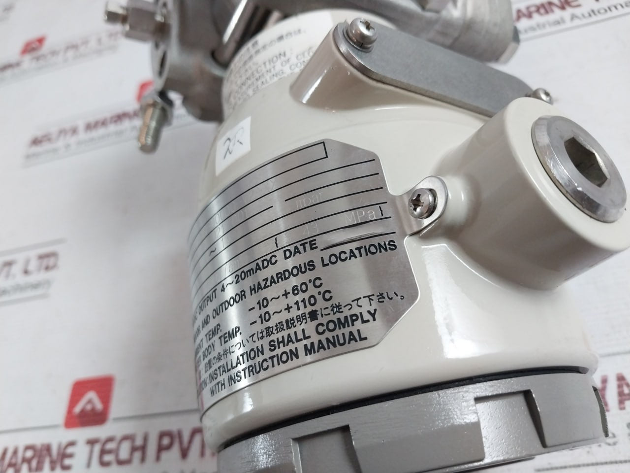 Yamatake-honeywell Dstj3000 Pressure Transmitter Jtd915-e1Q-00000-w2-xx 24Vdc