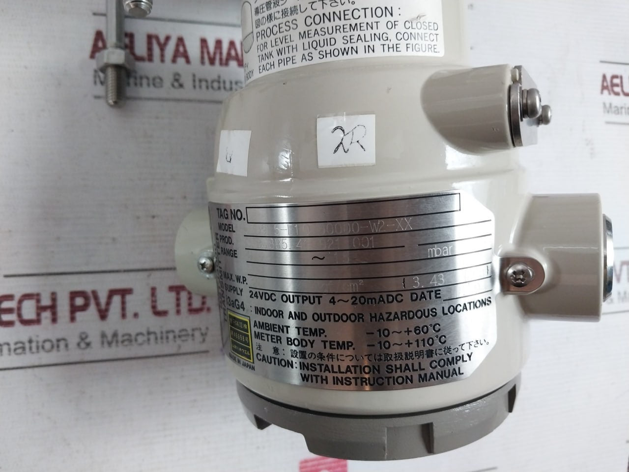 Yamatake-honeywell Dstj3000 Pressure Transmitter Jtd915-e1Q-00000-w2-xx 24Vdc