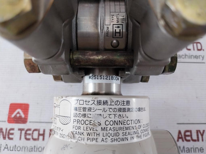 Yamatake-honeywell Dstj3000 Pressure Transmitter Jtd920A-1E1F1-21Xxx-t1 24Vdc