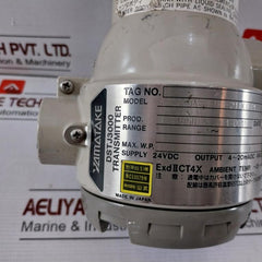 Yamatake-honeywell Dstj3000 Pressure Transmitter Jtd920A-1E1F1-21Xxx-t1 24Vdc