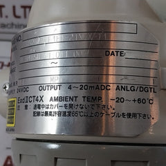 Yamatake-honeywell Dstj3000 Pressure Transmitter Jtd920A-1E1F1-21Xxx-t1 24Vdc