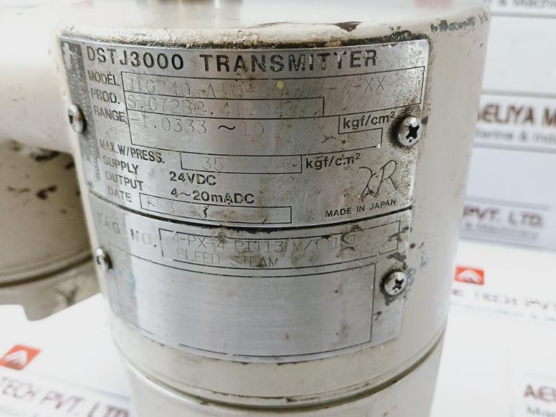 Yamatake-honeywell Dstj3000 Pressure Transmitter Jtg240-a10-00000-x-xx 24Vdc