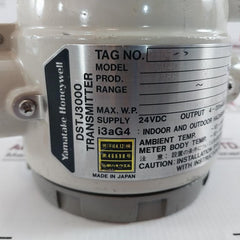 Yamatake-honeywell Dstj3000 Pressure Transmitter W/ Mounting Bracket U-bolt Kit