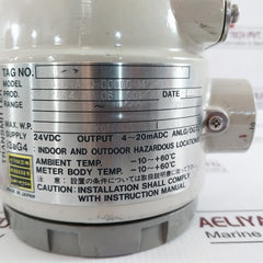 Yamatake-honeywell Dstj3000 Pressure Transmitter W/ Mounting Bracket U-bolt Kit