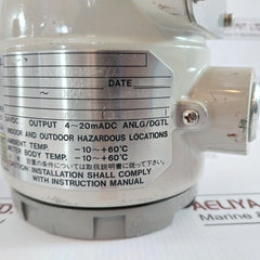 Yamatake-honeywell Dstj3000 Pressure Transmitter W/ Mounting Bracket U-bolt Kit