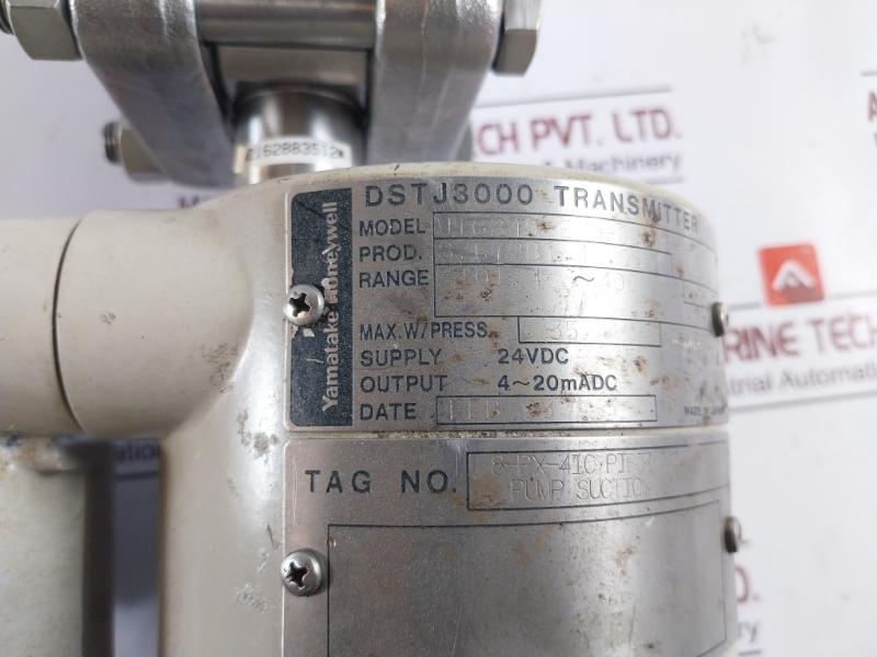 Yamatake-honeywell Dstj3000 Pressure Transmitter Jtg240-e1Q-00000-w-xx 24Vdc