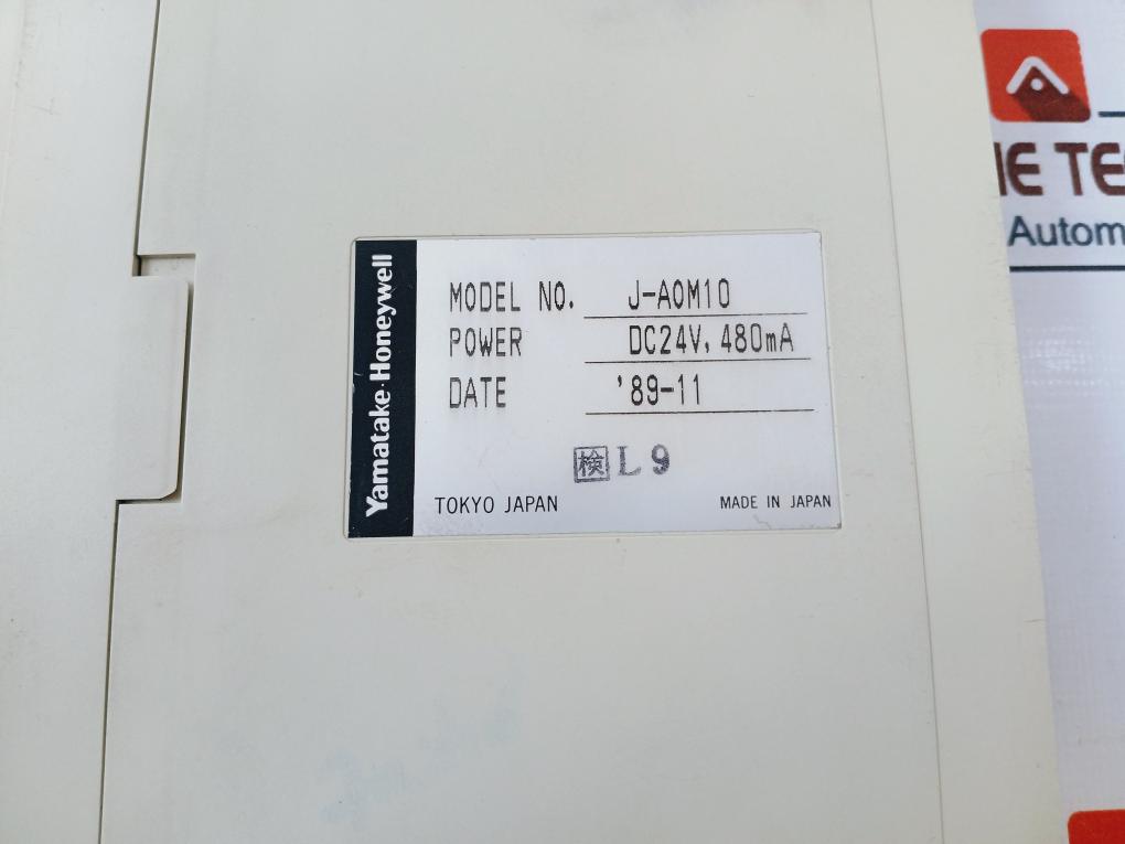 Yamatake-honeywell J-aom10/J-a0M10 Analog Output Module 24Vdc 480Ma Hw/Fw Rev: C