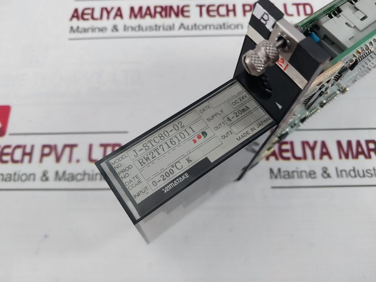 Yamatake-honeywell J-sfm10 Mc & Rack Assembly J-stc80-02 J-ssd50-22 Dc24V 4-20Ma