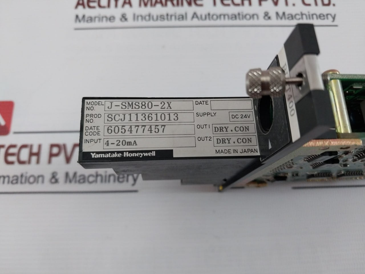 Yamatake-honeywell J-sms80-2X Analog Input Module 4-20Ma Dc24V Pict400