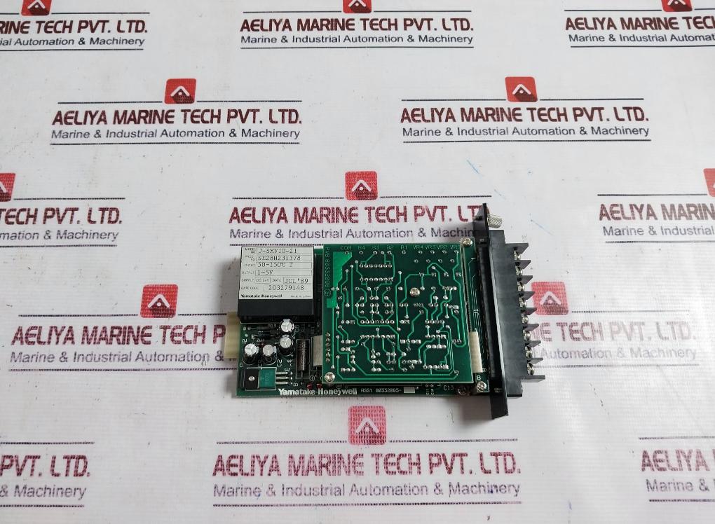 Yamatake-honeywell J-smv10-21 Mv/v Module 80332095 1-5v Dc 24v