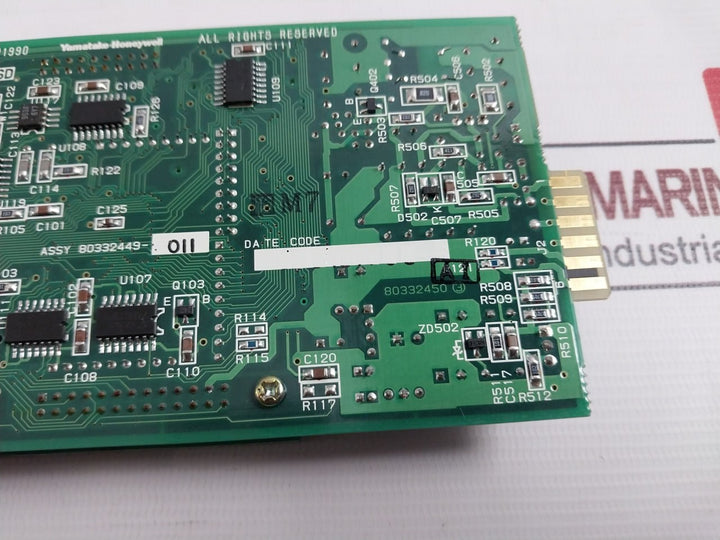 Yamatake-honeywell J-srv80Z-021 Analog Input Module Dc24V 4-20Ma