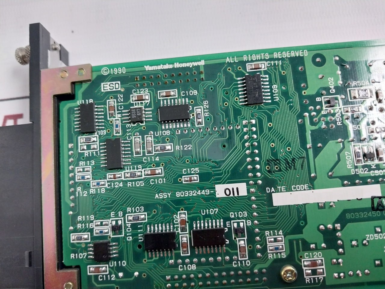 Yamatake-honeywell J-srv80Z-021 Analog Input Module Dc24V 4-20Ma