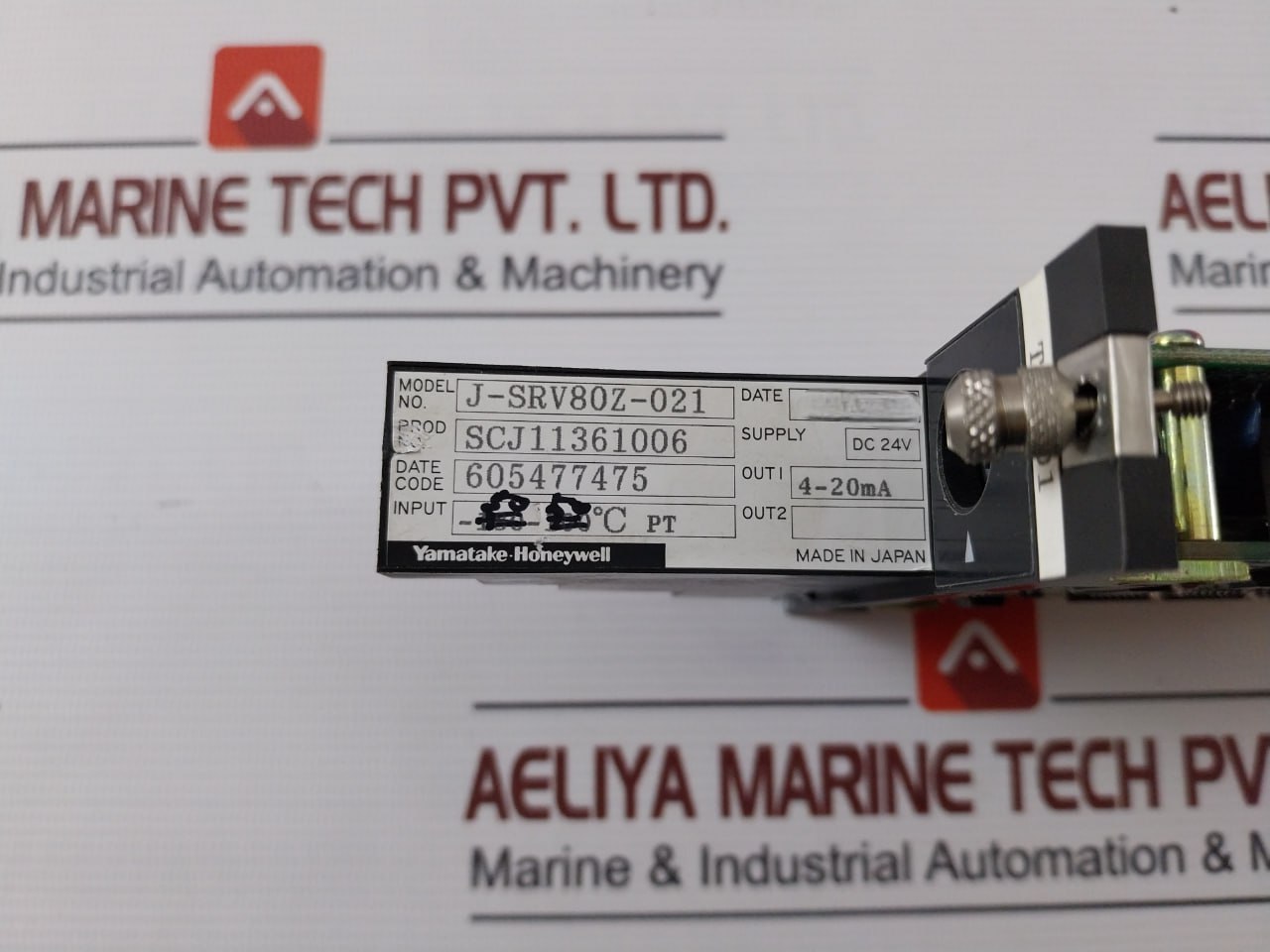 Yamatake-honeywell J-srv80Z-021 Tiat01 Analog Input Module Dc24V 4-20Ma