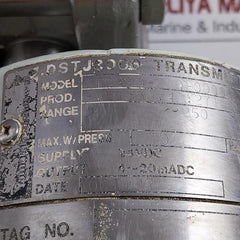 Jtd220-e1Q-00000-wa2-xx Pressure Transmitter 70 Kgf/Cm2 Yamatake-honeywell
