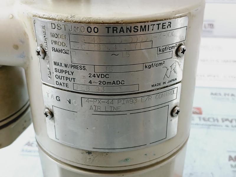 Yamatake-honeywell Jtg240-a1Q-00000-x-xx Pressure Transmitter 24Vdc