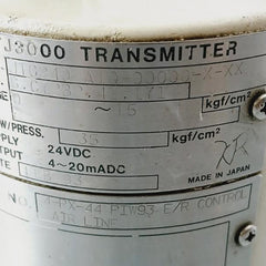 Yamatake-honeywell Jtg240-a1Q-00000-x-xx Pressure Transmitter 24Vdc