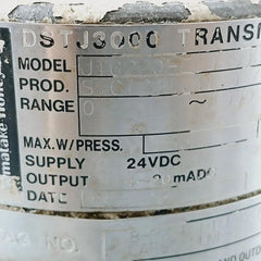 Yamatake-honeywell Jtg240-e1Q-00000-w2-xx Pressure Transmitter 24Vdc 239053317