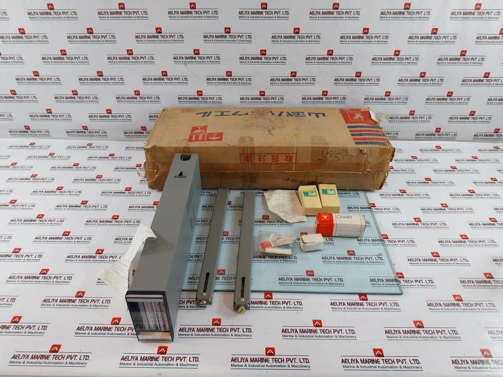 Yamatake-Honeywell KMR 210-00-X Recorder Unit+Mounting Bracket+Writing Tip Set