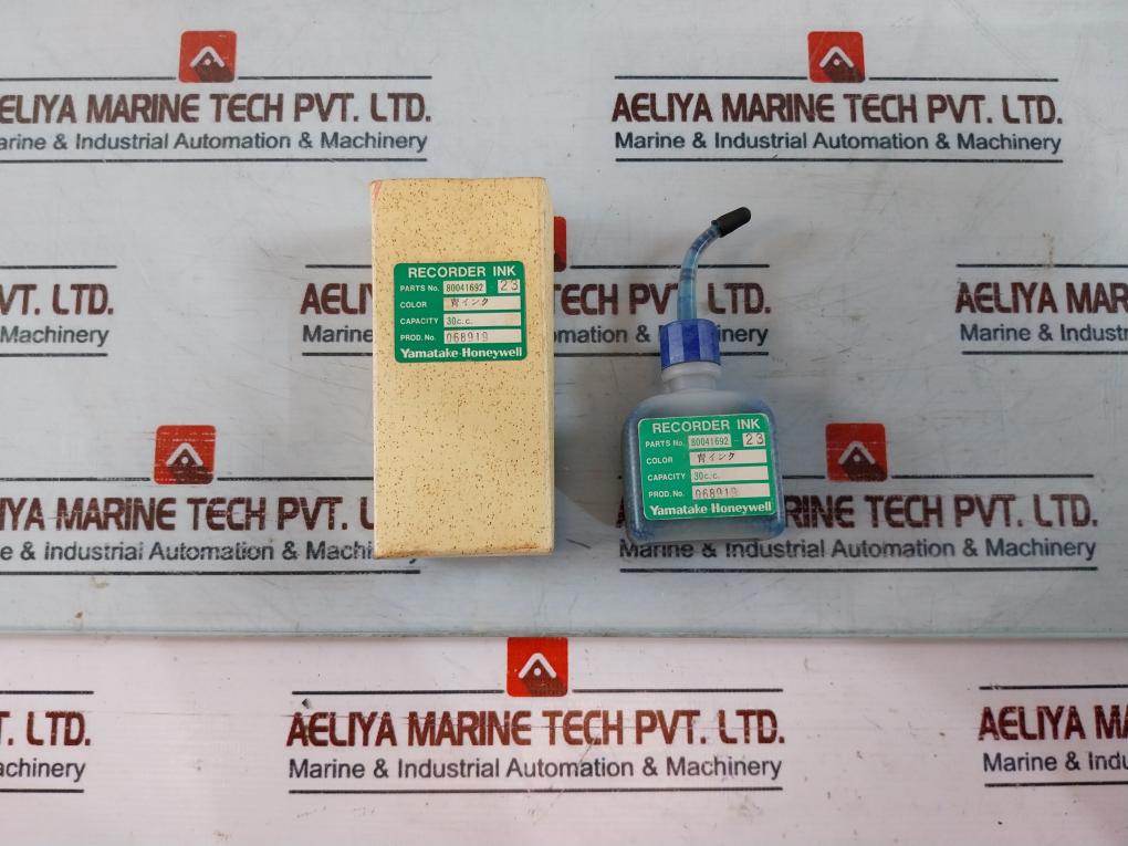 Yamatake-Honeywell KMR 210-00-X Recorder Unit+Mounting Bracket+Writing Tip Set