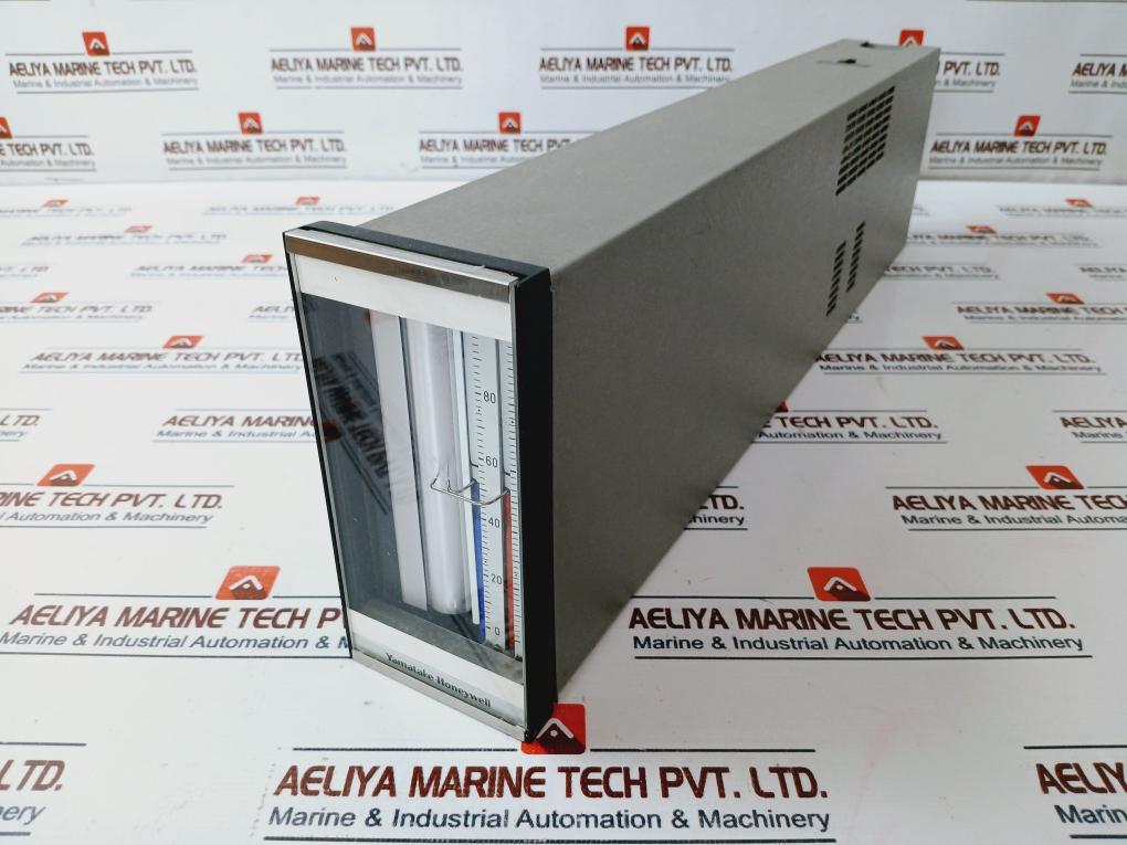 YAMATAKE-HONEYWELL KMR 210-00-X Recorder Unit + Mounting Brackets + Red Blue Ink