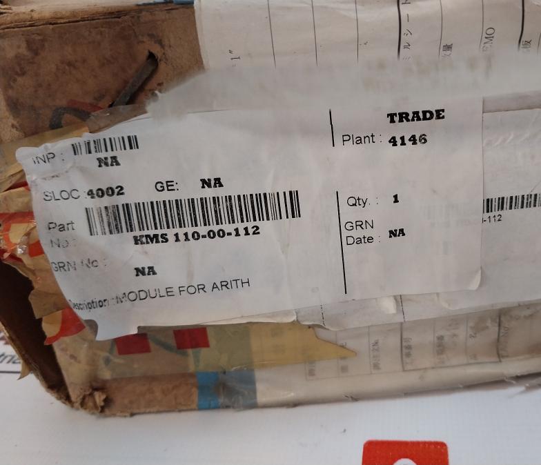 Yamatake-honeywell Kms 110-00-112 Module For Arith New