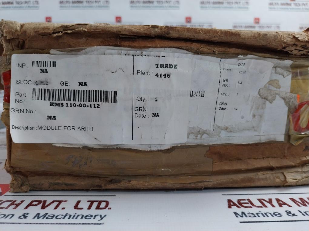 Yamatake-honeywell Kms 110-00-112 Module For Arith Used