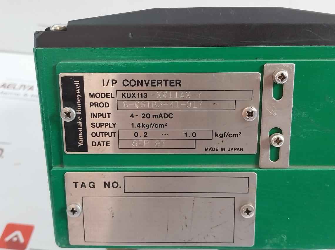 Yamatake-honeywell Kux113-xw11Ax-7,