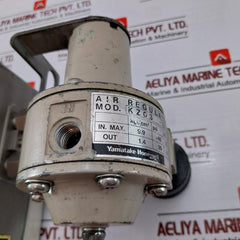 Yamatake-honeywell Kz03-1A Air Regulator 9.9 Kgf/Cm2 140 Psi 970 Kpa 9.7 Bar