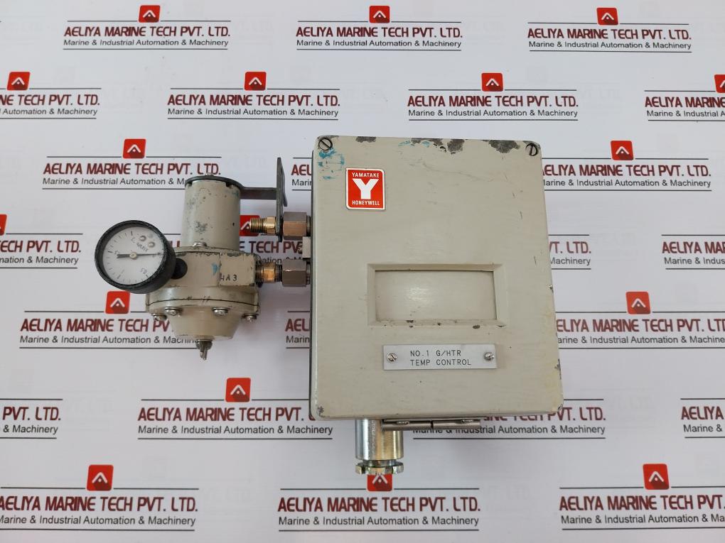 Yamatake-honeywell Kz03-1A Air Regulator 9.9 Kgf/Cm2 140 Psi 970 Kpa 9.7 Bar