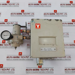 Yamatake-honeywell Kz03-1A Air Regulator 9.9 Kgf/Cm2 140 Psi 970 Kpa 9.7 Bar