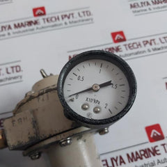 Yamatake-honeywell Kz03-1A Air Regulator 4-20 Ma Nox110-oh-7, 20-100 Kpa