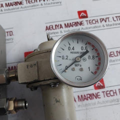 Yamatake-honeywell Kz03-1A Air Regulator 4-20 Ma S.C72B3.41.01D Class 1.5