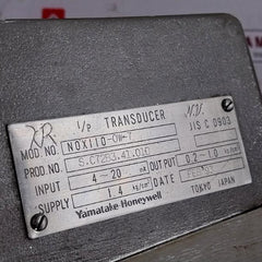 Yamatake-honeywell Kz03-1A Air Regulator 4-20 Ma S.C72B3.41.01D Class 1.5