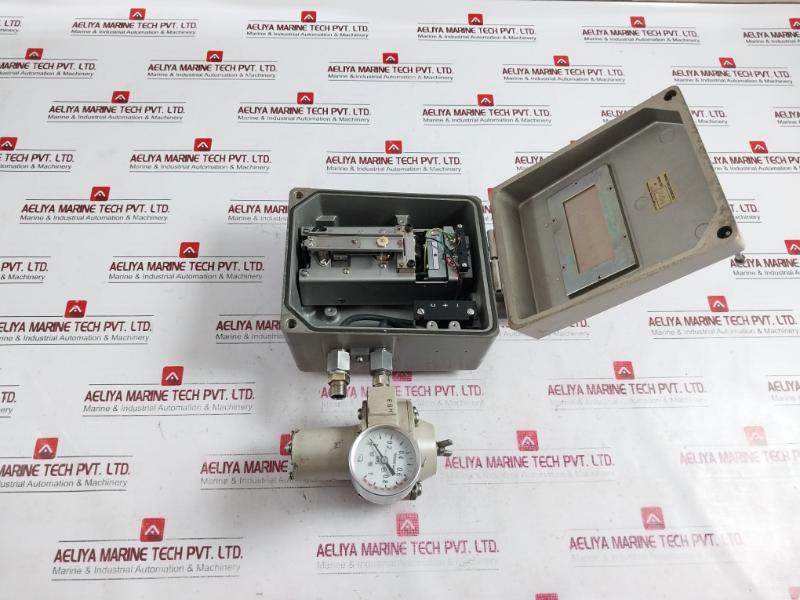 Yamatake-honeywell Kz03-1A Air Regulator 4-20 Ma S.C72B3.41.01D Class 1.5