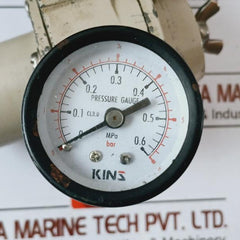 Yamatake-honeywell Kz03-1a Air Regulator 4–20 Ma Nox110-oh-7 0-6 Bar 140 Kpa