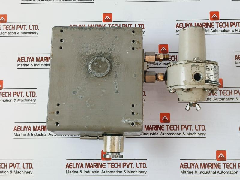 Yamatake-honeywell Kz03-1a Air Regulator 4–20 Ma Nox110-oh-7 0-6 Bar 140 Kpa