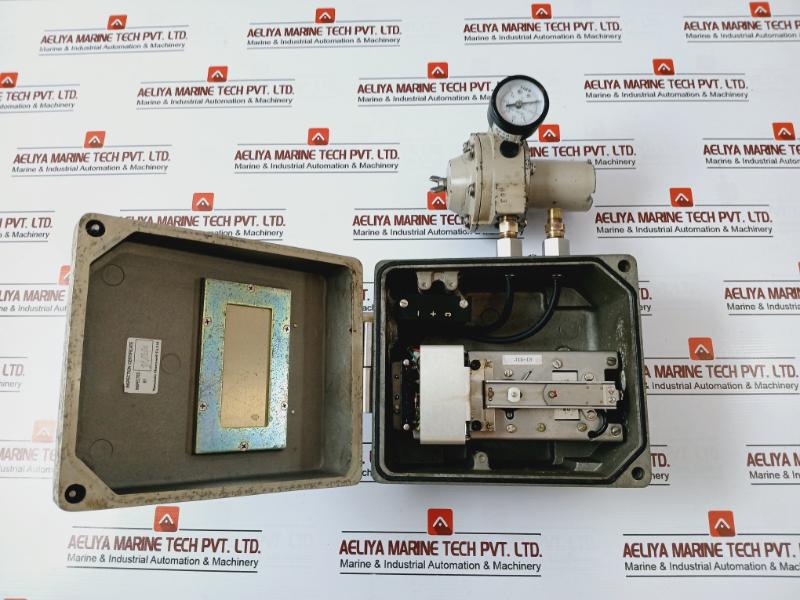 Yamatake-honeywell Kz03-1a Air Regulator 4–20 Ma Nox110-oh-7 0-6 Bar 140 Kpa