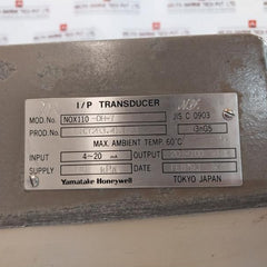 Yamatake-honeywell Kz03-1A Air Regulator 9.9 Kgf/Cm2 140 Psi