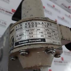 Yamatake-honeywell Kz03-1A Air Regulator Nox110-oh-7 4-20 Ma