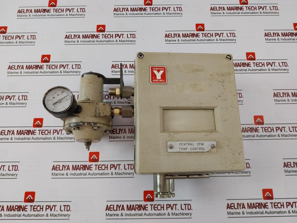 Yamatake-honeywell Kz03-1A Air Regulator Nox110-ow-7 1.4 Kg/Cm2