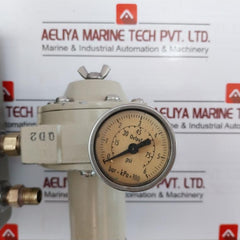 Yamatake-honeywell Kz03-2A Air Regulator Forc Vpr Flow Control 0-85 Psi