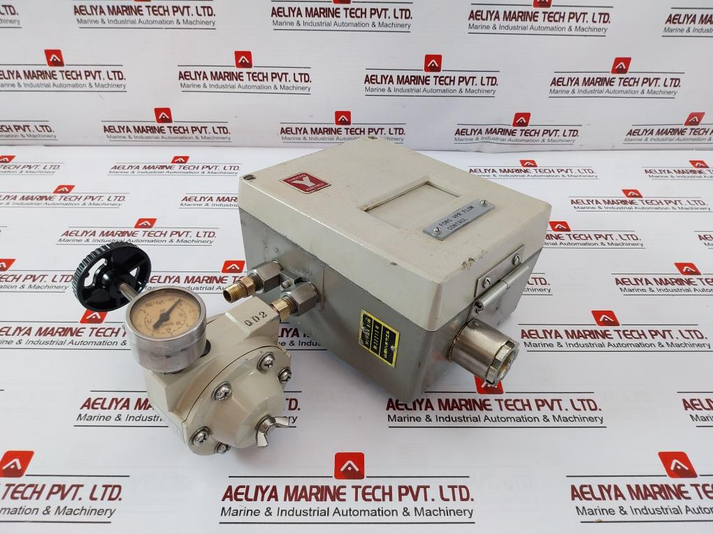 Yamatake-honeywell Kz03-2A Air Regulator Forc Vpr Flow Control 0-85 Psi
