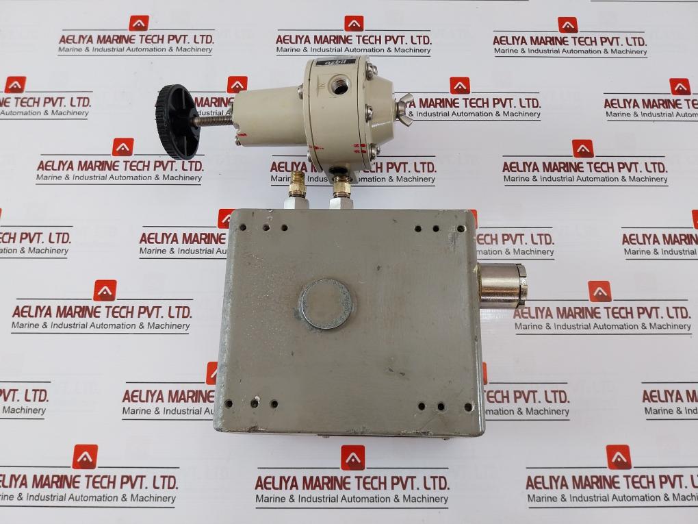 Yamatake-honeywell Kz03-2A Air Regulator Forc Vpr Flow Control 0-85 Psi