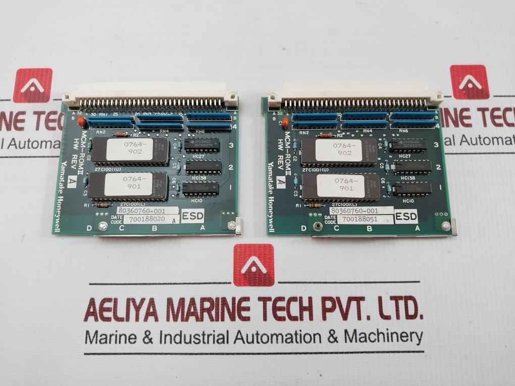 Yamatake-honeywell Mcm-romii Pcb Module 80360760-001