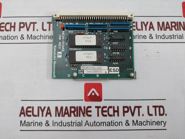 Yamatake-honeywell Mcm-romii Pcb Module 80360760-001
