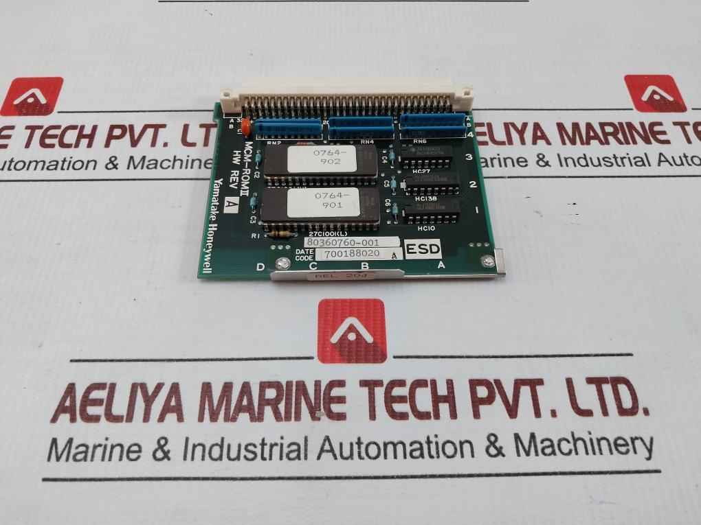 Yamatake-honeywell Mcm-romii Pcb Module 80360760-001