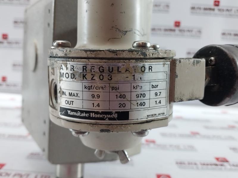 Yamatake-honeywell N0x110-ow-7 I/p Transducer Air Regulator 4-20ma